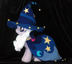 Size: 2109x1869 | Tagged: safe, artist:whiteheather, derpibooru import, twilight sparkle, pony, irl, photo, plushie, solo, star swirl the bearded costume