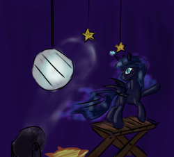 Size: 3968x3584 | Tagged: safe, artist:kwendynew, princess luna, alicorn, pony, female, horn, mare, simple background, solo