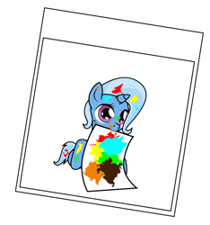 Size: 600x642 | Tagged: safe, derpibooru import, trixie, pony, unicorn, cute, female, mare, solo, tumblr:ask twixie