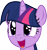 Size: 5000x5347 | Tagged: safe, artist:uxyd, derpibooru import, twilight sparkle, pony, sweet and elite, :d, absurd resolution, bust, cute, faic, female, happy, joy, mare, open mouth, simple background, smiling, solo, transparent background, twiabetes, vector