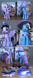 Size: 800x1872 | Tagged: safe, derpibooru import, trixie, twilight sparkle, twilight sparkle (alicorn), alicorn, pony, female, funko, irl, mare, photo, toy