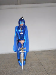 Size: 3864x5152 | Tagged: safe, princess luna, human, 2015, clothes, cosplay, frostmourne, irl, irl human, photo, rubronycon, russian