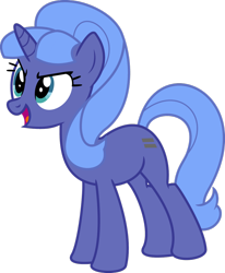 Size: 1024x1243 | Tagged: safe, artist:blah23z, princess luna, starlight glimmer, recolor, s1 luna, simple background, solo, transparent background, vector