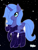 Size: 2100x2800 | Tagged: safe, artist:wintaura, princess luna, alicorn, pony, clothes, moon, s1 luna, socks, solo, space