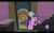 Size: 960x600 | Tagged: safe, derpibooru import, screencap, twilight sparkle, pony, unicorn, mmmystery on the friendship express, boris yeltsin, bubble pipe, deerstalker, female, hat, hub logo, mare, solo, youtube caption