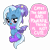 Size: 4000x4000 | Tagged: safe, artist:wickedsilly, derpibooru import, trixie, pony, unicorn, blatant lies, blushing, cape, chibi, clothes, cute, denial, female, great and powerful, hat, i'm not cute, leotard, magician outfit, mare, socks, solo, speech bubble, third person, trixie's cape, trixie's hat, tsundere, tsunderixie