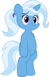 Size: 944x1486 | Tagged: safe, artist:zacatron94, derpibooru import, trixie, pony, bipedal, clone, lula, simple background, solo, transparent background, vector