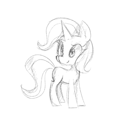 Size: 1000x1000 | Tagged: safe, artist:pegacornss, derpibooru import, trixie, pony, unicorn, female, grayscale, mare, monochrome, solo