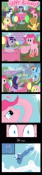 Size: 1024x4280 | Tagged: safe, artist:kasun05, derpibooru import, applejack, fluttershy, pinkie pie, pokey pierce, rainbow dash, rarity, twilight sparkle, earth pony, pegasus, pony, unicorn, comic