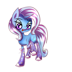 Size: 900x900 | Tagged: safe, artist:inky-pinkie, derpibooru import, trixie, pony, unicorn, boots, clothes, converse, female, mare, shoes, sneakers, solo