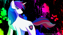 Size: 1000x558 | Tagged: safe, artist:shroudofshadows, shining armor, pony, unicorn, male, solo, stallion