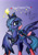 Size: 1748x2480 | Tagged: safe, artist:goaty0000, princess luna, alicorn, pony, crossover, lilo and stitch, s1 luna, stitch