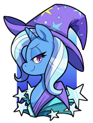 Size: 454x600 | Tagged: safe, artist:pegasisters82, derpibooru import, trixie, pony, unicorn, cape, clothes, female, hat, looking at you, mare, simple background, solo, transparent background, trixie's cape, trixie's hat