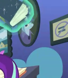 Size: 249x283 | Tagged: safe, derpibooru import, screencap, starlight glimmer, trixie, pony, unicorn, the maud couple, cropped, equality, inequality