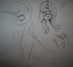 Size: 2116x1932 | Tagged: safe, artist:drawingwithapitoffriendship, derpibooru import, trixie, magic wand, solo, traditional art