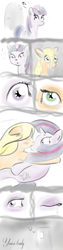 Size: 1000x4000 | Tagged: safe, artist:kodok37, derpibooru import, applejack, twilight sparkle, earth pony, pony, comic, female, kissing, lesbian, shipping, twijack