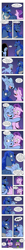 Size: 1300x12958 | Tagged: safe, artist:raph13th, derpibooru import, princess luna, spike, starlight glimmer, trixie, twilight sparkle, oc, oc:agnis silvercoat, alicorn, dragon, pony, unicorn, comic:glim glam and pals, comic, crying, dialogue, eyes closed, female, floppy ears, happy, hug, kissing, looking at each other, looking down, looking up, male, mare, nose wrinkle, sad, smiling, sweat, wavy mouth