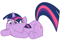 Size: 900x599 | Tagged: safe, artist:bl1ghtmare, derpibooru import, twilight sparkle, unicorn twilight, unicorn, green isn't your color, derp, simple background, solo, transparent background, vector