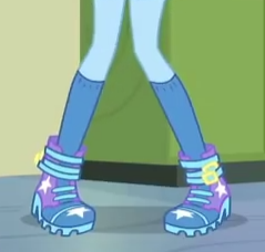 Size: 239x228 | Tagged: safe, derpibooru import, screencap, trixie, better together, equestria girls, forgotten friendship, clothes, cropped, legs, pictures of legs, pigeon toed, shoes