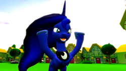 Size: 1359x764 | Tagged: safe, artist:setup1337, screencap, princess luna, alicorn, pony, 3d, source filmmaker