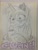 Size: 768x1024 | Tagged: safe, artist:andypriceart, princess luna, alicorn, pony, caffeine, coffee, hyperactive, luna found the coffee, solo, traditional art