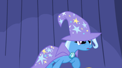 Size: 1365x768 | Tagged: safe, derpibooru import, screencap, trixie, pony, unicorn, boast busters, female, mare, solo