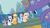 Size: 1365x767 | Tagged: safe, derpibooru import, screencap, amethyst star, applejack, candy mane, carrot top, cloud kicker, coco crusoe, doctor whooves, fluttershy, golden harvest, lyra heartstrings, pokey pierce, ponet, rainbow dash, rainbowshine, rarity, sparkler, spike, trixie, dragon, earth pony, pegasus, pony, unicorn, boast busters