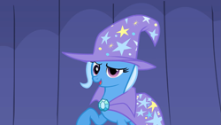 Size: 1365x768 | Tagged: safe, derpibooru import, screencap, trixie, pony, unicorn, boast busters, female, mare, solo