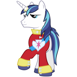 Size: 6000x6000 | Tagged: safe, artist:discorded, shining armor, pony, unicorn, absurd resolution, clothes, ring, show accurate, simple background, solo, suit, transparent background, vector, wedding