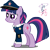 Size: 1280x1280 | Tagged: safe, artist:pa0oliitahw, derpibooru import, twilight sparkle, clothes, ponytail, uniform