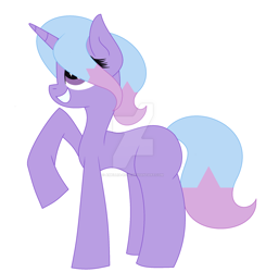 Size: 1024x1047 | Tagged: safe, artist:amellia-rose, derpibooru import, trixie, twilight sparkle, female, fusion, raised hoof, watermark