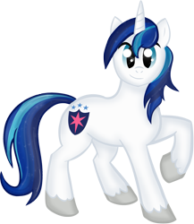 Size: 781x900 | Tagged: safe, artist:rayodragon, shining armor, pony, unicorn, looking at you, male, raised hoof, simple background, smiling, solo, stallion, transparent background