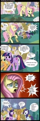 Size: 811x2436 | Tagged: safe, artist:frank1605, artist:musapan, derpibooru import, applejack, fluttershy, rarity, twilight sparkle, earth pony, pegasus, pony, unicorn, fanfic:cupcakes, comic, spanish, translated in the comments, translation