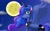 Size: 1920x1200 | Tagged: safe, artist:laser000111, princess luna, alicorn, pony, moon, night, paint, solo