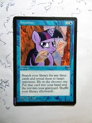 Size: 550x733 | Tagged: safe, artist:ninthsphere, derpibooru import, twilight sparkle, card, magic the gathering