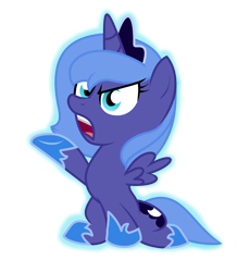 Size: 2752x3160 | Tagged: safe, artist:aldin1996, princess luna, alicorn, pony, filly, solo, woona