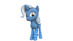 Size: 1200x675 | Tagged: safe, artist:ponygaben, derpibooru import, trixie, pony, unicorn, 3d, :p, animated, clothes, cute, dancing, diatrixes, female, gif, happy, i have done nothing productive all day, jumping, looking at you, mare, plot, prancing, raised hoof, raised leg, rolling, silly, silly pony, simple background, smiling, socks, solo, source filmmaker, striped socks, tongue out, transparent background, trotting, trotting in place, weapons-grade cute
