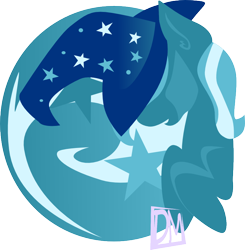 Size: 800x816 | Tagged: safe, artist:thedanielife, derpibooru import, trixie, pony, unicorn, female, limited palette, mare, solo