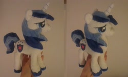 Size: 3528x2136 | Tagged: safe, artist:epicrainbowcrafts, shining armor, pony, unicorn, irl, photo, plushie