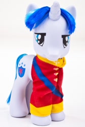 Size: 800x1200 | Tagged: safe, shining armor, pony, unicorn, fashion style, irl, official, photo, solo, styled hair, toy