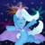 Size: 894x894 | Tagged: safe, artist:chanceyb, derpibooru import, trixie, pony, unicorn, 4th of july, female, fireworks, magic, mare, solo