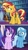 Size: 881x1601 | Tagged: safe, derpibooru import, starlight glimmer, sunset shimmer, trixie, pony, unicorn, all bottled up, equestria girls, mirror magic, spoiler:eqg specials, female, magical trio, mare