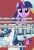 Size: 463x683 | Tagged: safe, edit, edited screencap, screencap, shining armor, twilight sparkle, changeling, pony, unicorn, a canterlot wedding, deep space nine, ds9, duo, engrish, floppy ears, star trek