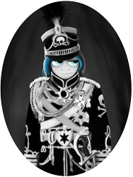 Size: 1502x2000 | Tagged: safe, artist:gordonfreeguy, shining armor, anthro, clothes, hussar, military, royal hussar, shako, uniform