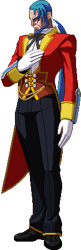 Size: 146x449 | Tagged: safe, shining armor, pony, blazblue, palette swap, recolor, sprite, valkenhayn