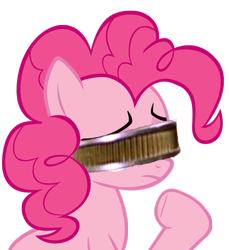 Size: 855x934 | Tagged: safe, pinkie pie, earth pony, pony, female, geordi laforge, mare, simple background, solo, star trek, transparent background, visor