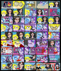 Size: 3401x3957 | Tagged: safe, artist:terry, derpibooru import, starlight glimmer, tempest shadow, trixie, oc, oc:lily orchard, oc:lily peet, oc:terry, pony, unicorn, bayonetta, bhaalspawn, bleach (manga), box, box trap, comic, dammit trixie, dc comics, fuck starlight!, high res, it's a trap, kill la kill, kurosaki ichigo, lily orchard, lily peet, male, metroid, nintendo, nintendo switch, ryuko matoi, swirly eyes, trap, vulgar