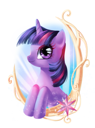 Size: 1252x1685 | Tagged: safe, artist:fantazyme, derpibooru import, twilight sparkle, pony, unicorn, female, mare, purple coat, solo