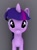 Size: 449x600 | Tagged: safe, artist:hashbro, derpibooru import, twilight sparkle, pony, unicorn, 3d, female, mare, purple coat, solo