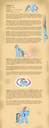 Size: 1000x2572 | Tagged: safe, artist:nimaru, fluttershy, rainbow dash, pegasus, pony, female, luna's studies, mare, text